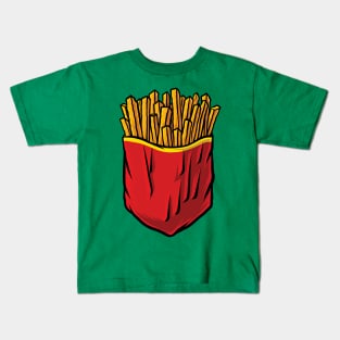 french fries pocket Kids T-Shirt